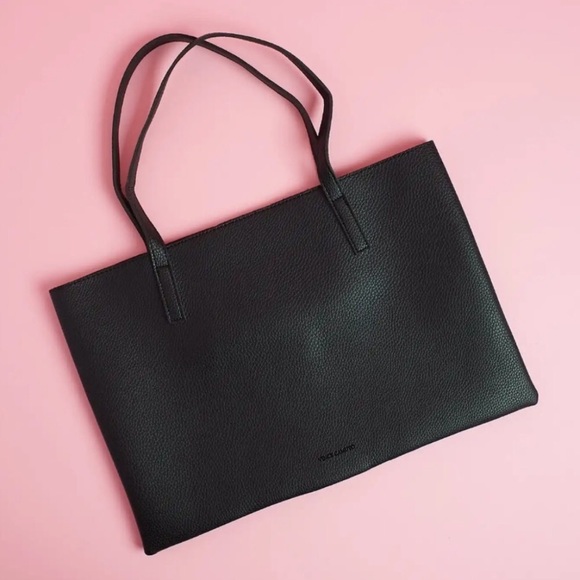 Vince Camuto Luck Tote Black and Grey - Picture 4 of 8